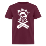 Yo Ho Ho - Men's T-Shirt - burgundy