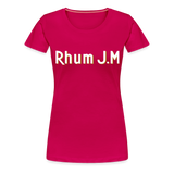 RHUM J.M - Women’s Premium T-Shirt - dark pink