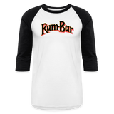 Rum-Bar Baseball T-Shirt - white/black