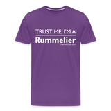 Trust me I'm A Rummelier - Men's Premium T-Shirt - purple