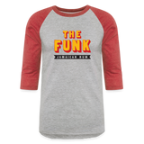 The Funk - Baseball T-Shirt - heather gray/red