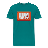 RUM STAFF - Men's Premium T-Shirt - teal