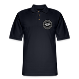 Worthy Park - Men's Pique Polo Shirt - midnight navy