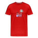 Miami Rum Congress 2023 - Men’s Premium Organic T-Shirt - red