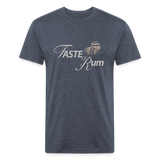 Taste of Rum 2020 - Fitted Cotton/Poly T-Shirt by Next Level - heather navy