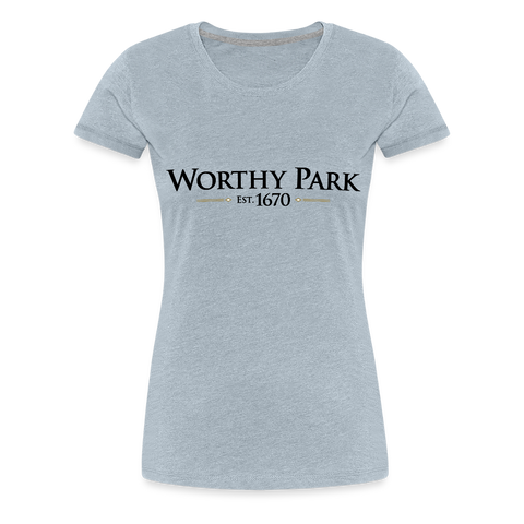 Worthy Park - Women's T-Shirt - heather ice blue