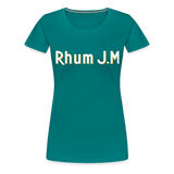 RHUM J.M - Women’s Premium T-Shirt - teal