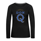 Don Q - Women's Premium Long Sleeve T-Shirt - black