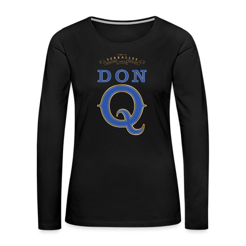Don Q - Women's Premium Long Sleeve T-Shirt - black