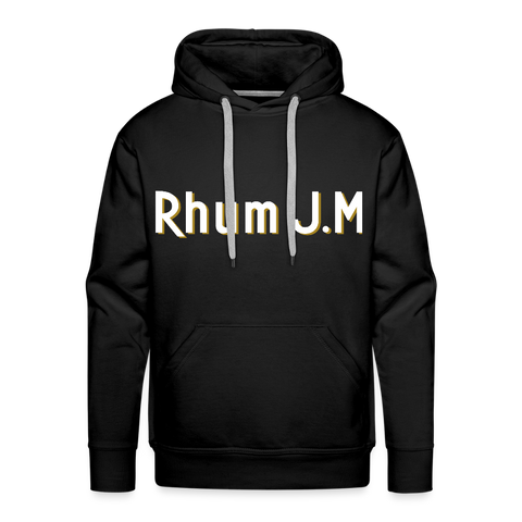 RHUM J.M - Men’s Premium Hoodie - black