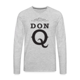 Don Q - Men's Premium Long Sleeve T-Shirt - heather gray