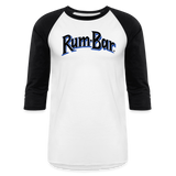 Rum-Bar Baseball T-Shirt - white/black