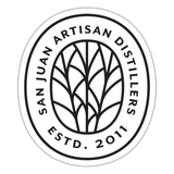 San Juan Artisan Distillers - Sticker - white matte