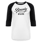 Bounty Rum - Baseball T-Shirt - white/black