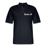 RHUM J.M - Men's Pique Polo Shirt - midnight navy