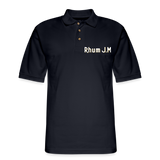 RHUM J.M - Men's Pique Polo Shirt - midnight navy
