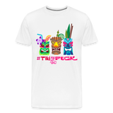 #TikiAsFuck 1 - Men's Premium T-Shirt - white