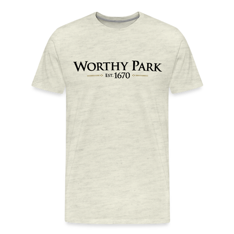 Worthy Park - Men's Premium T-Shirt - heather oatmeal