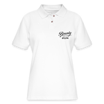 Bounty Rum - Women's Pique Polo Shirt - white