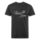 Taste of Rum 2020 - Fitted Cotton/Poly T-Shirt by Next Level - heather black