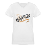 Nativo - Women's V-Neck T-Shirt - white