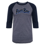 Rum-Bar Baseball T-Shirt - heather blue/navy