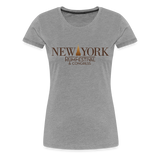New York Rum Festival & Congress 2021 - Women’s Premium T-Shirt - heather gray
