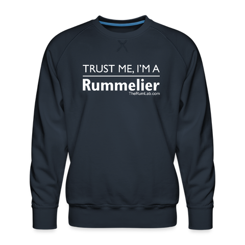 Trust me I'm A Rummelier - Men’s Premium Sweatshirt - navy