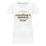 Chairmans Reserve Rum - Women’s Premium T-Shirt - white