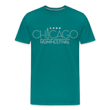 Chicago Rum Festival - Men's Premium T-Shirt - teal