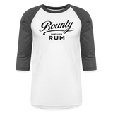 Bounty Rum - Baseball T-Shirt - white/charcoal