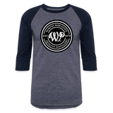 Worthy Park - Baseball T-Shirt - heather blue/navy