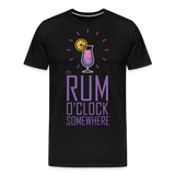It's Rum O'Clock 2020 - Men's Premium T-Shirt - black