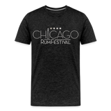 Chicago Rum Festival - Men's Premium T-Shirt - charcoal grey