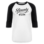 Bounty Rum - Baseball T-Shirt - white/black