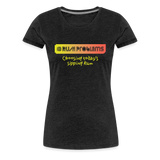 RUM PROBLEMS - Women’s Premium T-Shirt - charcoal grey