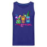 #TikiAsFuck 1 - Men’s Premium Tank - royal blue