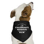 Chairmans Reserve Rum - Dog Bandana - black