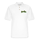 Rum-Bar - Men's Pique Polo Shirt - white