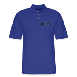 Rum-Bar Men's Pique Polo Shirt - royal blue