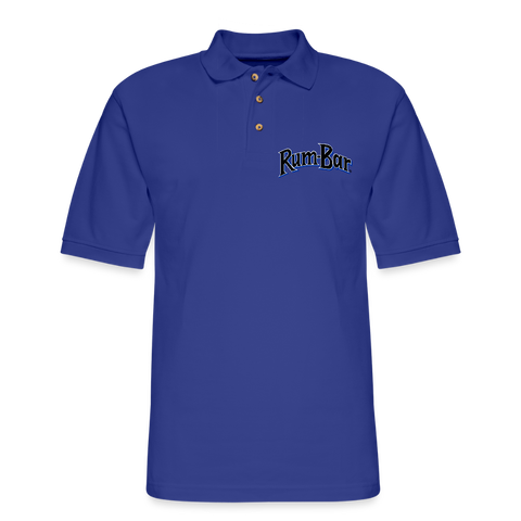 Rum-Bar Men's Pique Polo Shirt - royal blue