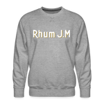 RHUM J.M - Men’s Premium Sweatshirt - heather grey