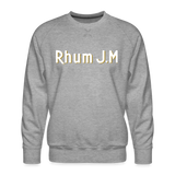 RHUM J.M - Men’s Premium Sweatshirt - heather grey