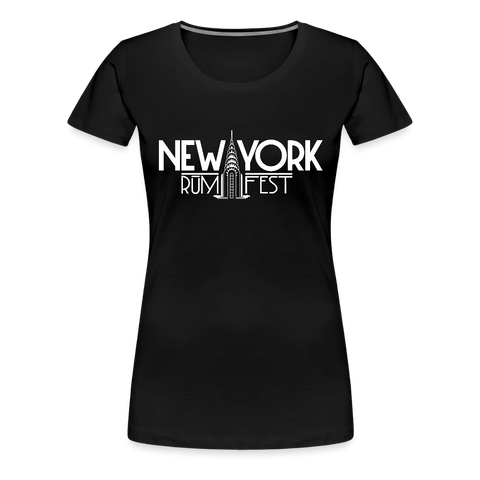 New York Rum Festival 2000 - Women’s Premium T-Shirt - black