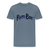 Rum-Bar Men's Premium T-Shirt - steel blue