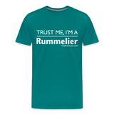 Trust me I'm A Rummelier - Men's Premium T-Shirt - teal