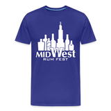Chicago Rum Festival 2000W - Men's Premium T-Shirt - royal blue