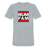 Rum Family Inu-A-Kena - Unisex Tri-Blend T-Shirt - heather grey