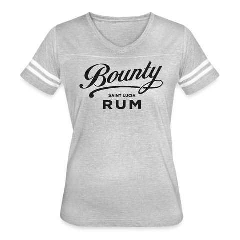 Bounty Rum - Women’s Vintage Sport T-Shirt - heather gray/white
