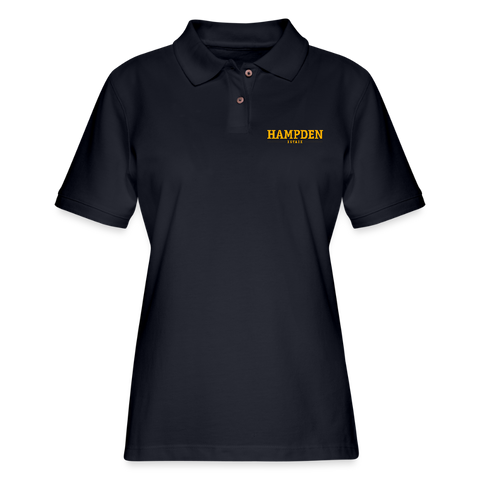 HAMPDEN ESTATE ORIGINAL - Women's Pique Polo Shirt - midnight navy